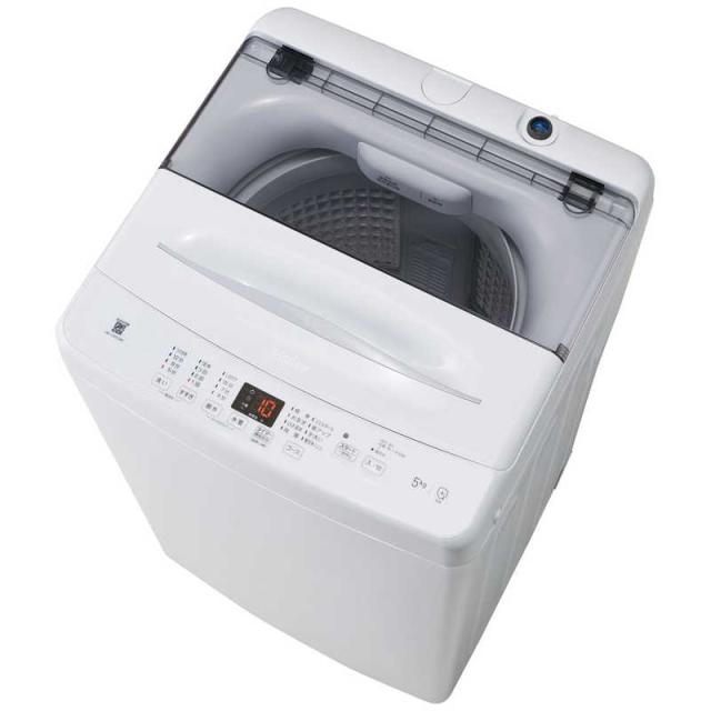 ハイアール 全自動洗濯機 洗濯5.0kg ホワイト JW-U50C-W（標準設置無料）