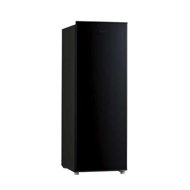 ハイアール 冷凍庫 1ドア 107L 右開き ファン式 幅45cm ブラック JF 