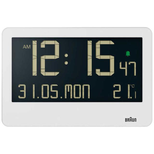 ブラウン　BRAUN　BRAUN DIGITAL ALARM CLOCK　BC14W