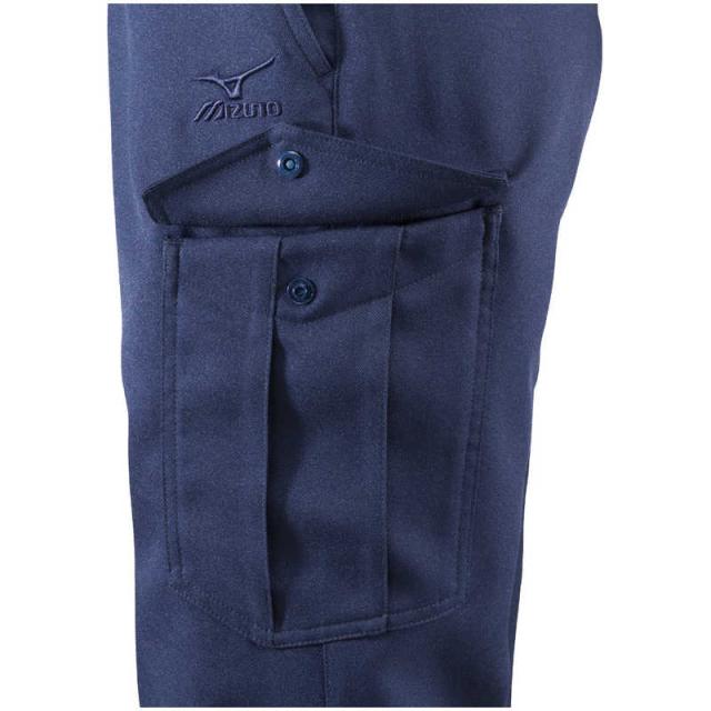 ミズノ　ワークパンツ（通年向け） [ユニセックス] 8XL-8 14：ネイビー　F2JF858214 ミズノ ワークパンツ（通年向け） [ユニセックス] XS 14：ネイビー