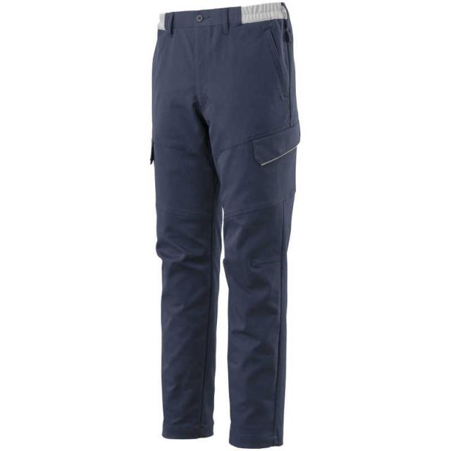 ミズノ　ワークパンツ（通年向け） [ユニセックス] S 14：ネイビー×ライトグレー　F2JF158114