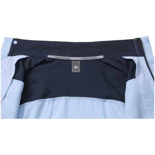 ミズノ　ワークジャケット(春夏向け) ［ユニセックス］ 2XL 82：ネイビー×サックス　F2JEA18382_6