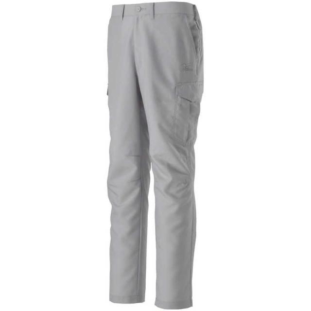 ミズノ　ワークパンツ(樹脂ファスナー／春夏素材)[ユニセックス] 3XL-8 04：ベイパーシルバー　F2JF218204