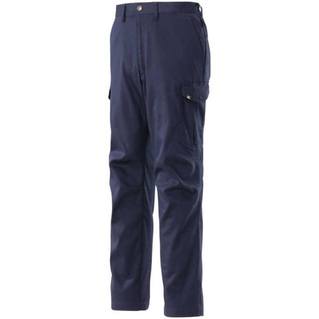 ミズノ　ワークパンツ（綿100%・通年向け） [ユニセックス] 2XL 14：ネイビー　F2JFA18114