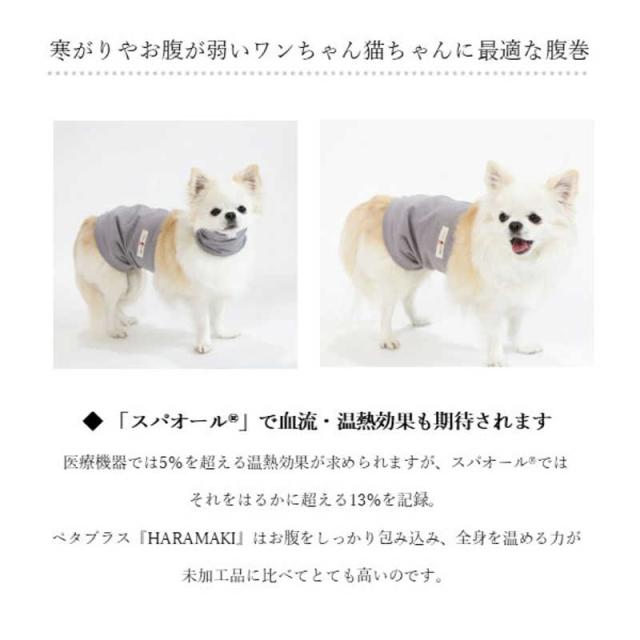 アレス　コロバニィ ペタプラス 犬猫用腹巻き HARAMAKI レッド L 本体胴囲38cm 内容量本体二重1枚_12