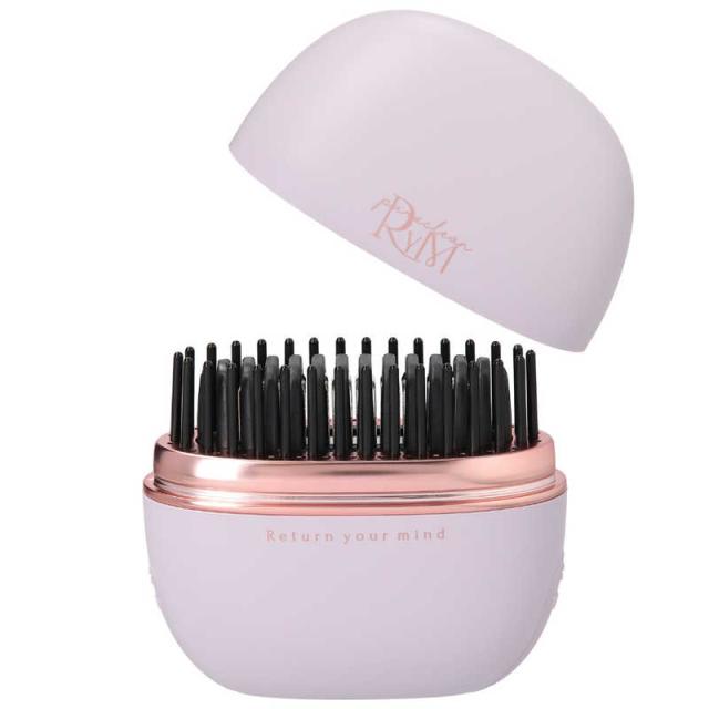 WORKER　ポータブル ストレート コーム ヘアアイロン RYM リウム 180℃ 充電式(コードレス) ライトパープル　WK-BEA01P