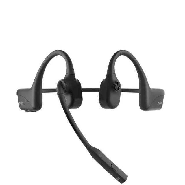 SHOKZ　ブルートゥースイヤホン 耳かけ型 OpenComm2 ( 2025 ) [ 骨伝導 / Bluetooth 対応 ] Black　SKZ-EP-000039_1