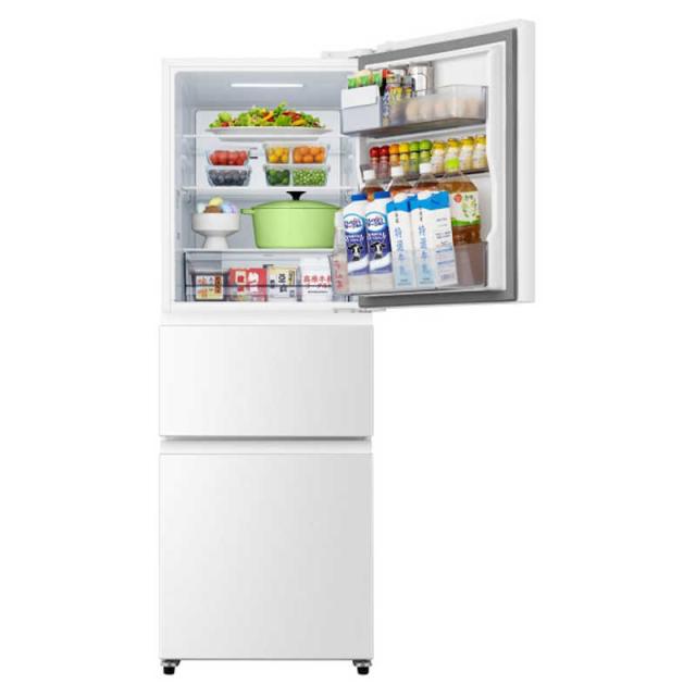 ハイセンス 冷蔵庫 ハイセンス 冷蔵庫 3ドア 295L 右開き ファン式 真ん中野菜室 低温