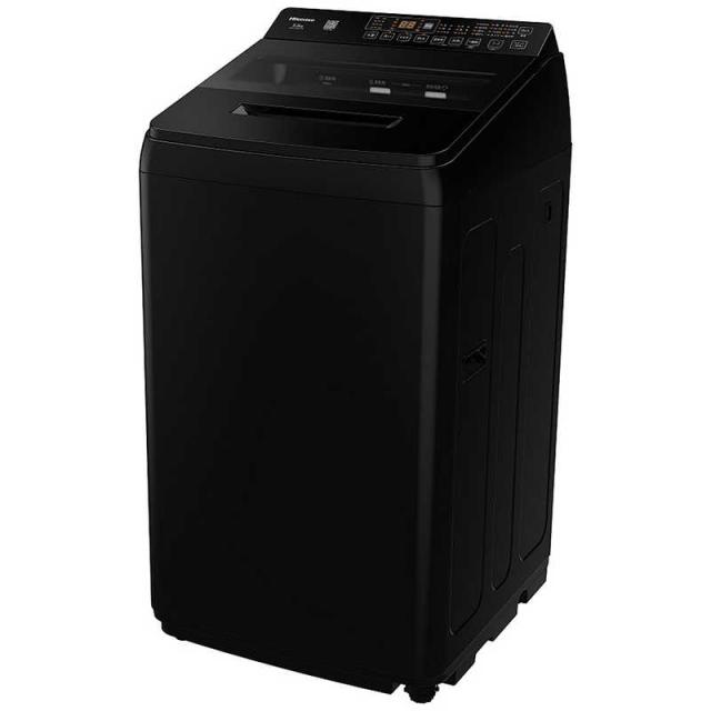 ハイセンス 全自動洗濯機 洗濯5.5kg 自動投入 ブラック HW-G55XL-B 