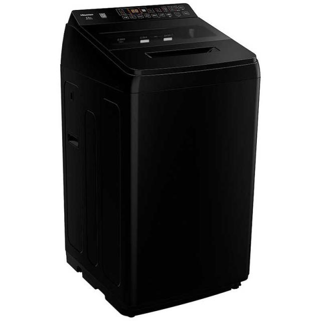 ハイセンス 全自動洗濯機 洗濯5.5kg 自動投入 ブラック HW-G55XL-B 