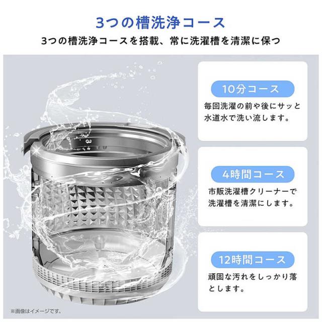 ハイセンス　全自動洗濯機 洗濯7.0kg 自動投入 ブラック　HW-G70XL-B（標準設置無料）_15