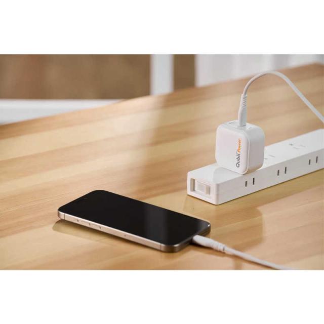MAKTAR　バックアップ機能付き急速充電器 (PD3.0/45W)Qubii Power Maktar ホワイト　MKPQP45-W_3