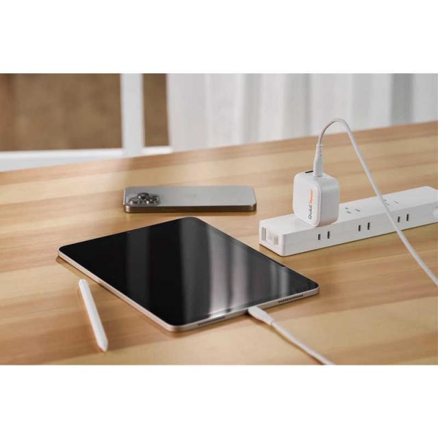 MAKTAR　バックアップ機能付き急速充電器 (PD3.0/45W)Qubii Power Maktar ホワイト　MKPQP45-W_4