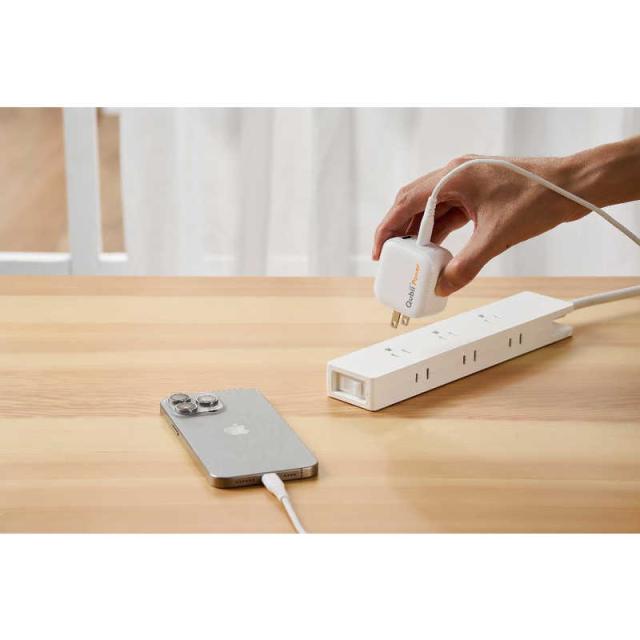 MAKTAR　バックアップ機能付き急速充電器 (PD3.0/45W)Qubii Power Maktar ホワイト　MKPQP45-W_6