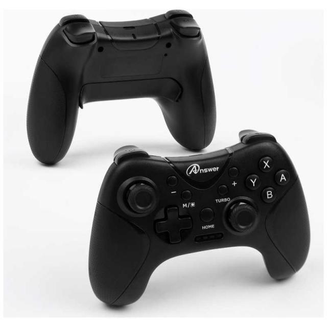 アンサー Switch用ワイヤレスコントローラマクロマスター (ブラック