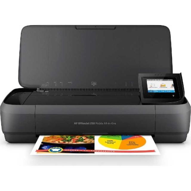 HP　インクジェット複合機 OfficeJet 250 Mobile ブラック [L判〜A4]　CZ992A#ABJ_1