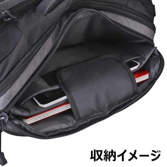 SWAN　CAPTAIN STAG 3WAY エクスパンダブル ビジネスバッグ L ブラック　CS-1305BK_7