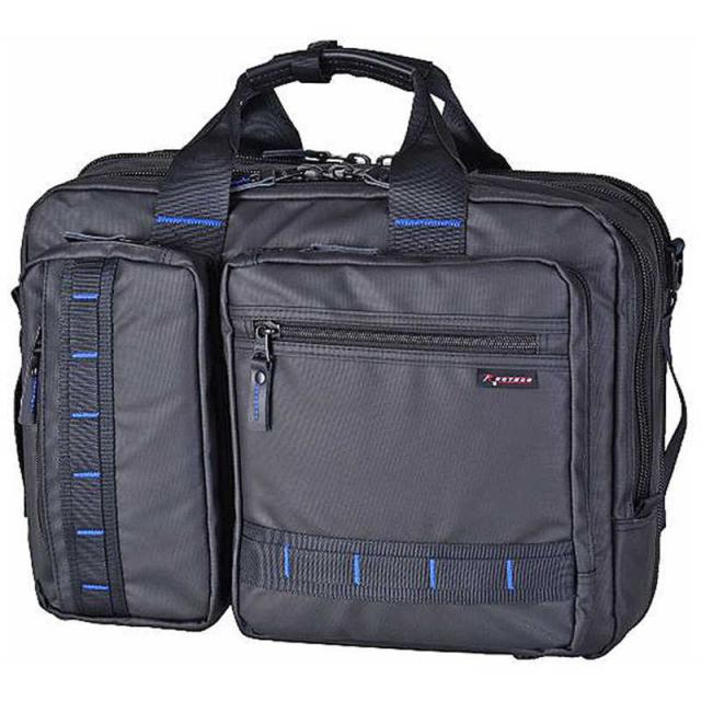 SWAN　ROTHCO ビジネスバッグ ブルーステッチ3way ブラック　RO-45061BK