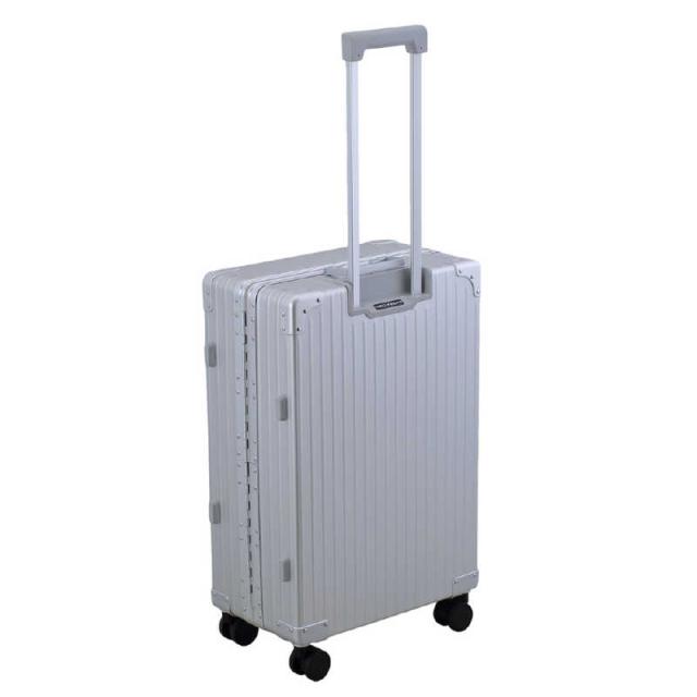 ネオキーパー　アルミスーツケース Mサイズ 無料預け入れ (60L) NEOKEEPR ［TSAロック搭載］ シルバー　A60F-2 SV_4