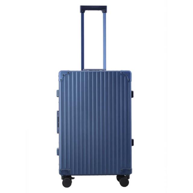 ネオキーパー　アルミスーツケース Mサイズ 無料預け入れ (60L) NEOKEEPR ［TSAロック搭載］ ブルー　A60F-2 BL_1