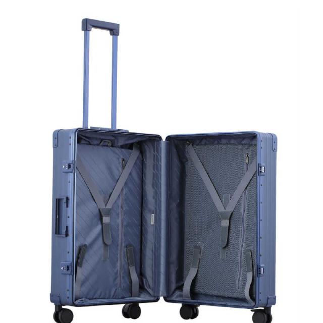 ネオキーパー　アルミスーツケース Mサイズ 無料預け入れ (60L) NEOKEEPR ［TSAロック搭載］ ブルー　A60F-2 BL_4
