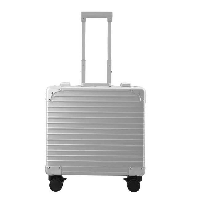ネオキーパー　アルミスーツケース アコーディオンパーテーション SSサイズ 機内持ち込み (25L) NEOKEEPR ［TSAロック搭載］ シルバー　A25VF-2 SV_1