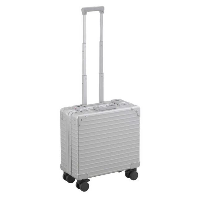 ネオキーパー　アルミスーツケース アコーディオンパーテーション SSサイズ 機内持ち込み (25L) NEOKEEPR ［TSAロック搭載］ シルバー　A25VF-2 SV_2