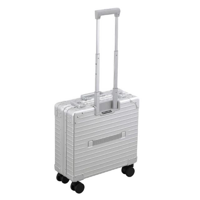 ネオキーパー　アルミスーツケース アコーディオンパーテーション SSサイズ 機内持ち込み (25L) NEOKEEPR ［TSAロック搭載］ シルバー　A25VF-2 SV_3
