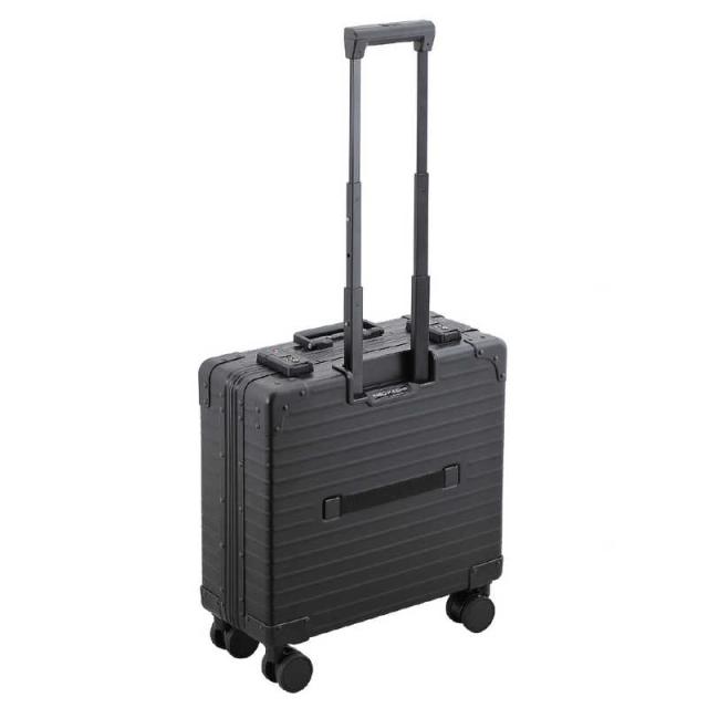 ネオキーパー　アルミスーツケース アコーディオンパーテーション SSサイズ 機内持ち込み (25L) NEOKEEPR ［TSAロック搭載］ ブラック　A25VF-2 BK_3
