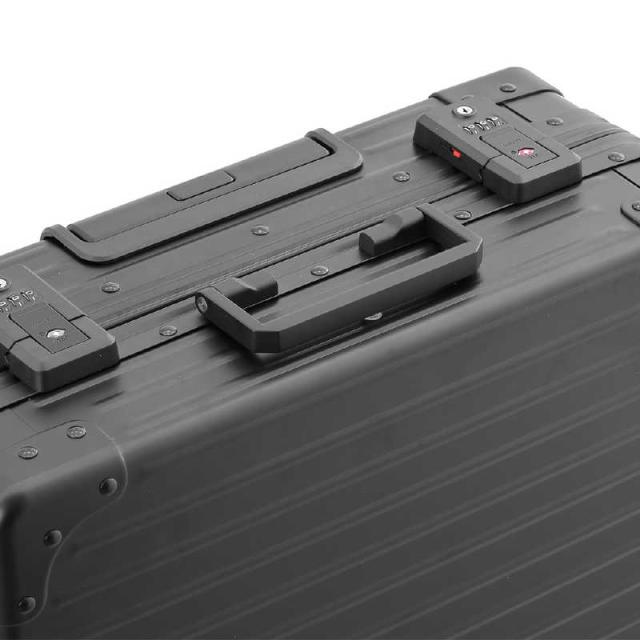 ネオキーパー　アルミスーツケース アコーディオンパーテーション SSサイズ 機内持ち込み (25L) NEOKEEPR ［TSAロック搭載］ ブラック　A25VF-2 BK_6