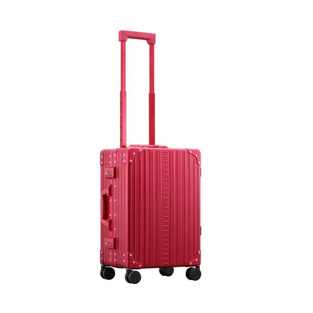ネオキーパー　NEO KEEPR スーツケース アルミ合金 宿泊目安：2泊〜3泊 [TSAロック搭載 / 35L] レッド　A35F-RD