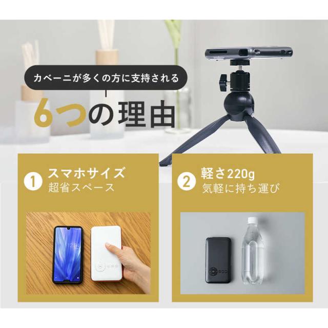 UENOMONO UENO-mono スマホ型プロジェクター カベーニ ローズ