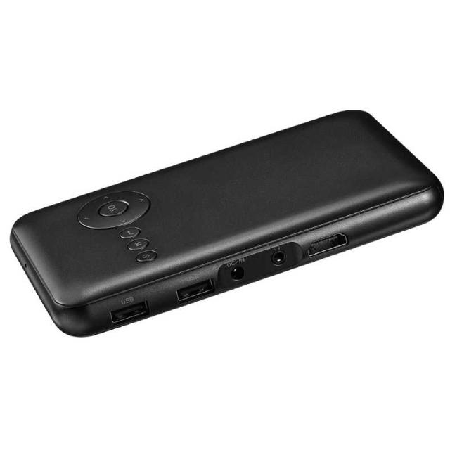 KABENI T89AQ スマホ型プロジェクター 2024年モデル モバイル プロジェクター 小型 天井 DVD 一人暮らし ゲーム