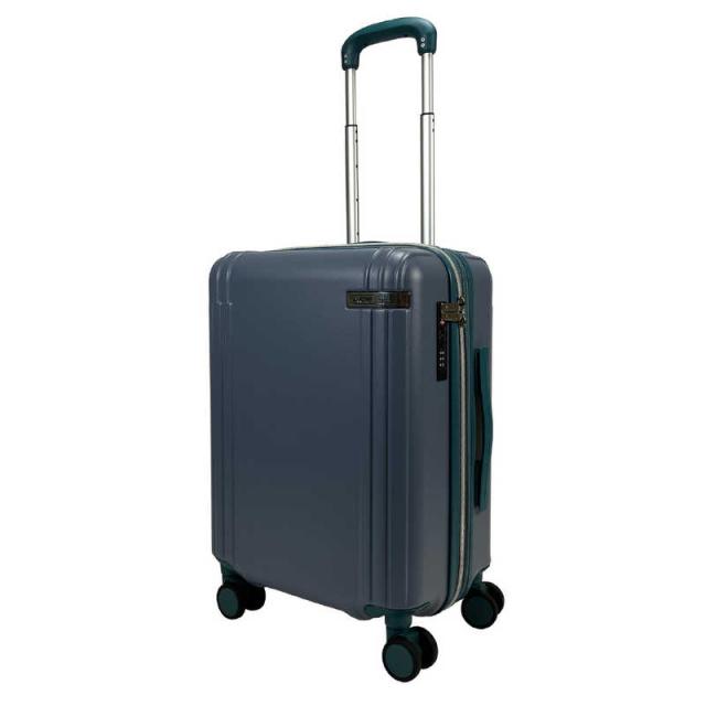 ACE　DESINED BY ACE IN JAPAN キャスターストッパー付スーツケース 機内持ち込みサイズ ［TSAロック搭載］ シャドーブルー　ACE-549215