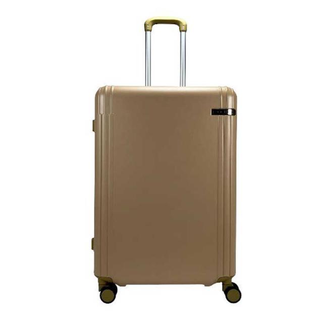 ACE　DESINED BY ACE IN JAPAN キャスターストッパー付スーツケース 74-89L 拡張型サイズ ［TSAロック搭載］ ナチュラルベージュ　ACE-549405