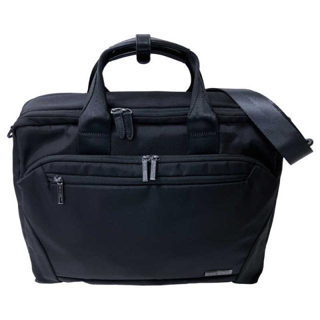 ACE　エース太番手ナイロンビジネスバッグ B4ファイルサイズ対応 荷室拡張機能付き DBY ブラック　ACEDBY1572401