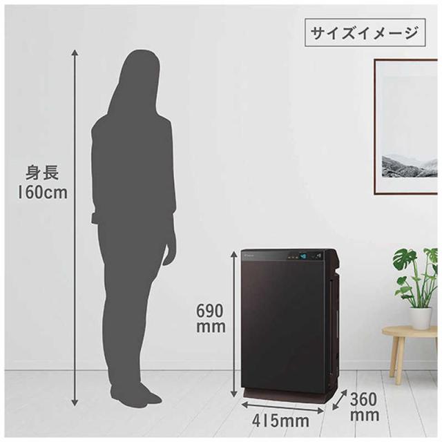 ダイキン DAIKIN 除加湿空気清浄機 ストリーマ うるるとさらら 空気