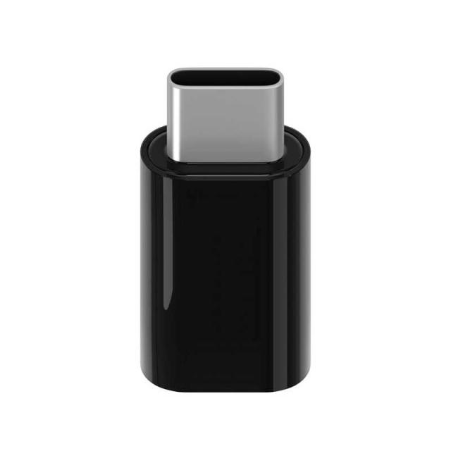 PGA　Lightning to USB Type-C 変換アダプタ Premium Style ブラック　PG-LNC01BK 変換アダプター
