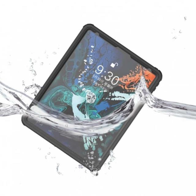 ARMORX　12.9インチ iPad Pro(第3世代)用 Waterproof Protective Case With New Adaptor And Hand Strap ブラック　MXSA11S_1