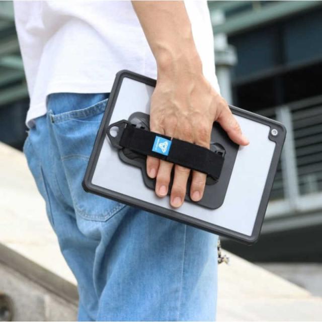 ARMORX　12.9インチ iPad Pro(第3世代)用 Waterproof Protective Case With New Adaptor And Hand Strap ブラック　MXSA11S_2