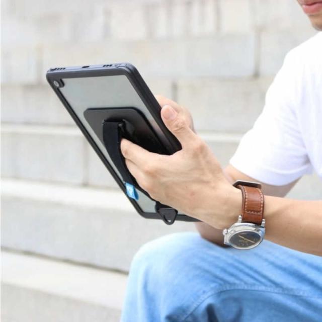 ARMORX　12.9インチ iPad Pro(第3世代)用 Waterproof Protective Case With New Adaptor And Hand Strap ブラック　MXSA11S_6