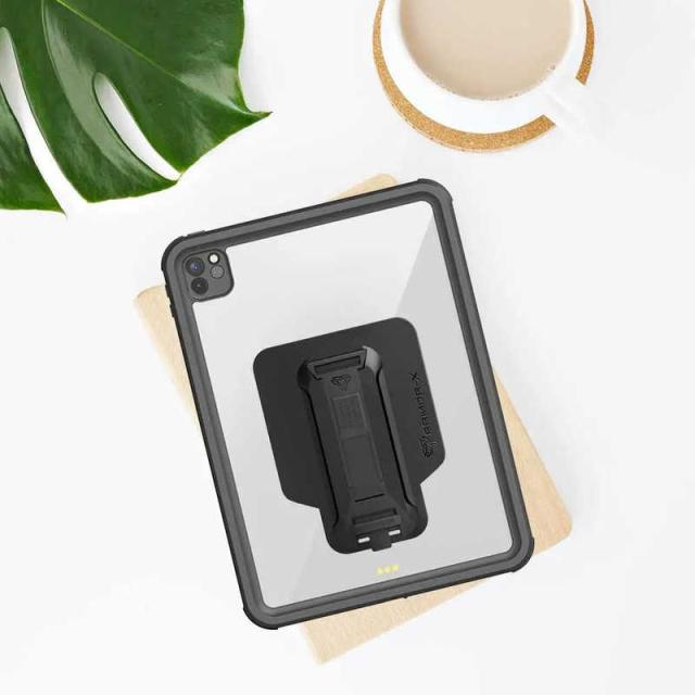 ARMORX　ARMORX IP68 Waterproof Case with Hand Strap for 11inch iPad Pro ( 3rd2nd ) ［ Black ］　MXSA15S