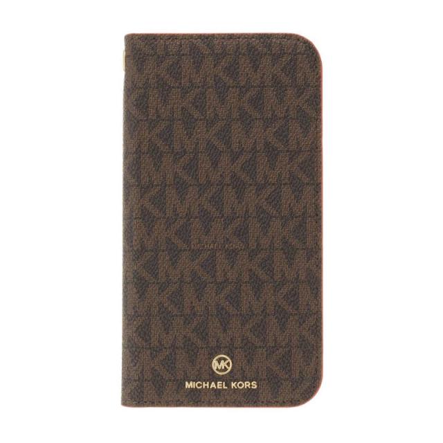 【新品】マイケルコース　ストライプ iPhone14 ケース タッセル　② 新品】マイケルコースストライプ iPhone14 ケース タッセル②