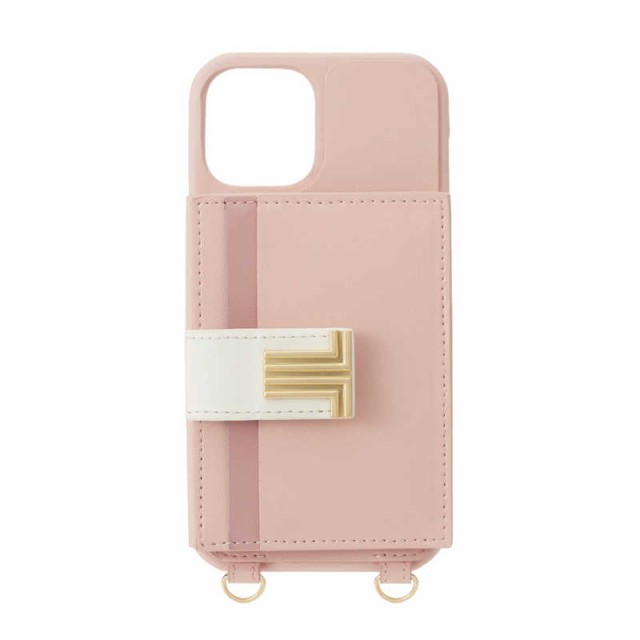 ランバン　iPhone 13 Pro Max [ Smoky Pink ] LANVIN en Bleu　LBSDSMPPWNSIP2167