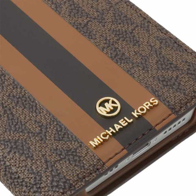 マイケルコース Folio Case Stripe With Tassel Charm for