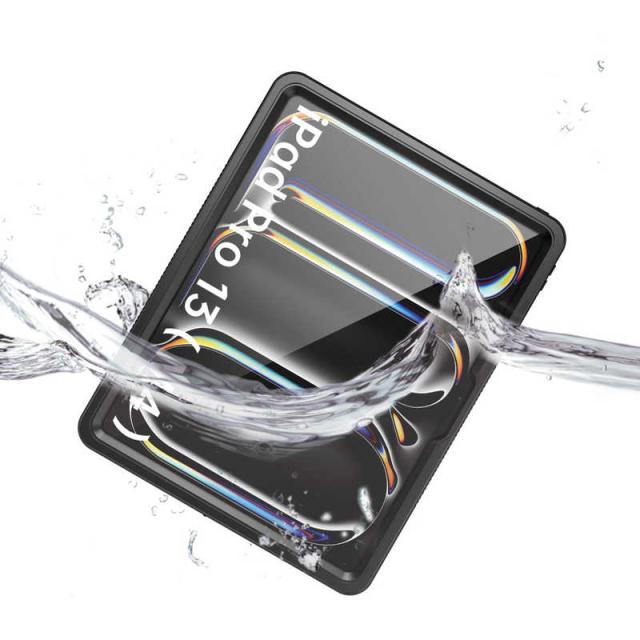 ARMORX　ARMOR-X - IP68 Waterproof Case with Hand Strap for 13-inch iPad Pro (M4)［Black］アーマーエックス　MXS-IPAD-PR10_2