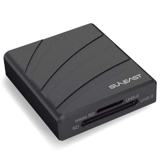 SUNEAST　カードリーダー USB-C USB3.2 Type-C 2-in-1 SUNEAST ULTIMATE PRO(アルティメイトプロ)　SE-RWMASDU2H3D2
