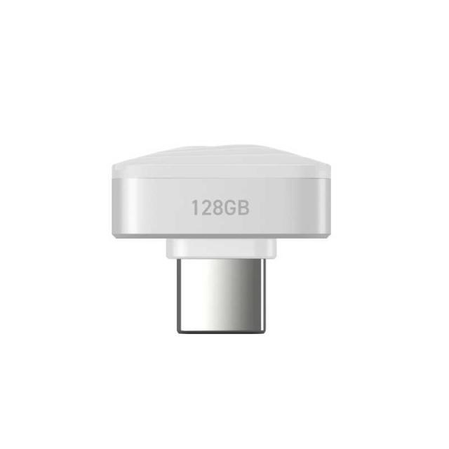 SUNEAST　極小型 外付け ポータブル SSD Nano 128GB Type-C USB3.2 Gen 1対応 最大読込速度 450MB/s ［ポータブル型］ ホワイト　SE-PS128G2LNN1WF_1