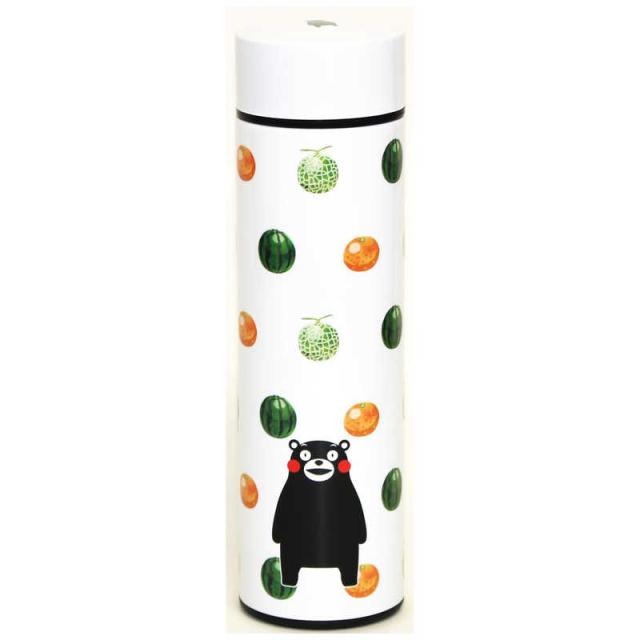 縁音　山中塗りステンレスボトル くまモン450ml 果物　クマモン450ML