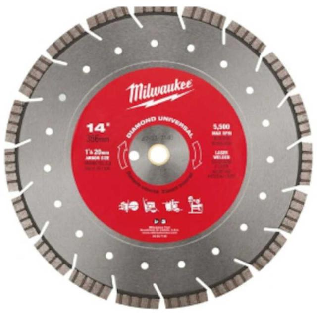 ミルウォーキーツールジャパン合同会社　14インチ356mm)ダイヤモンド(セグメントウェーブ　49937140 36,797円
